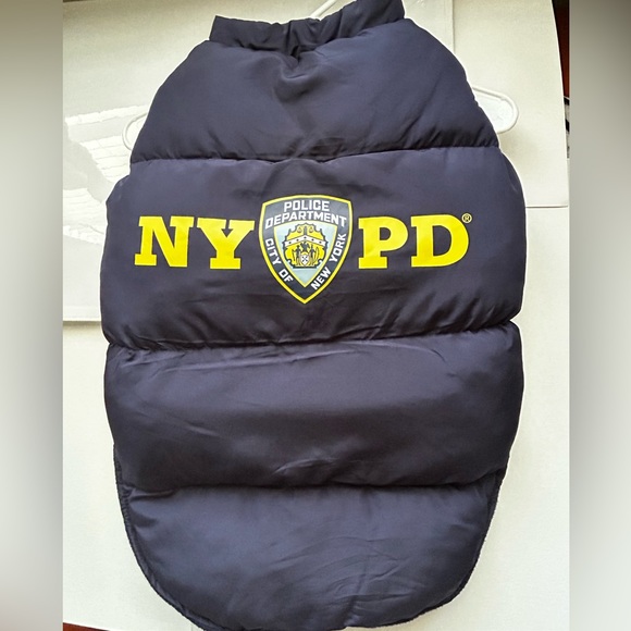 NYPD Pets Puffer Jacket. - Picture 3 of 4